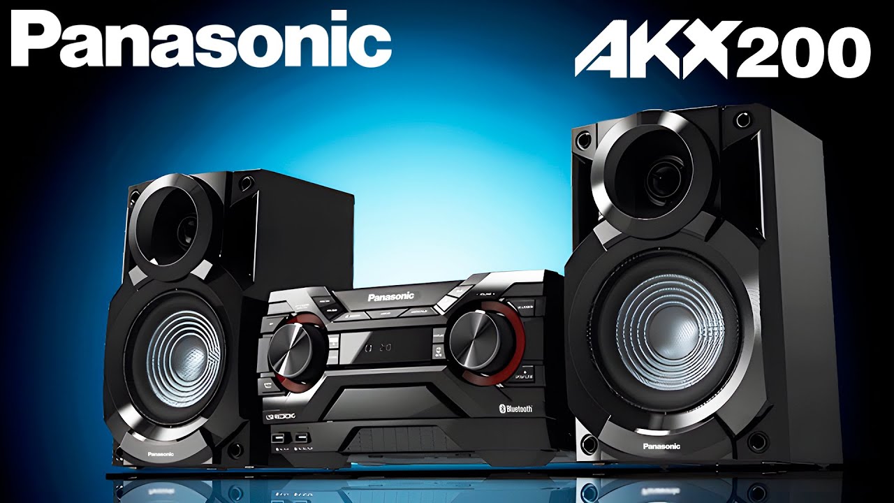 Review Panasonic AKX200 - Nueva Microcadena Bluetooth Super Potente