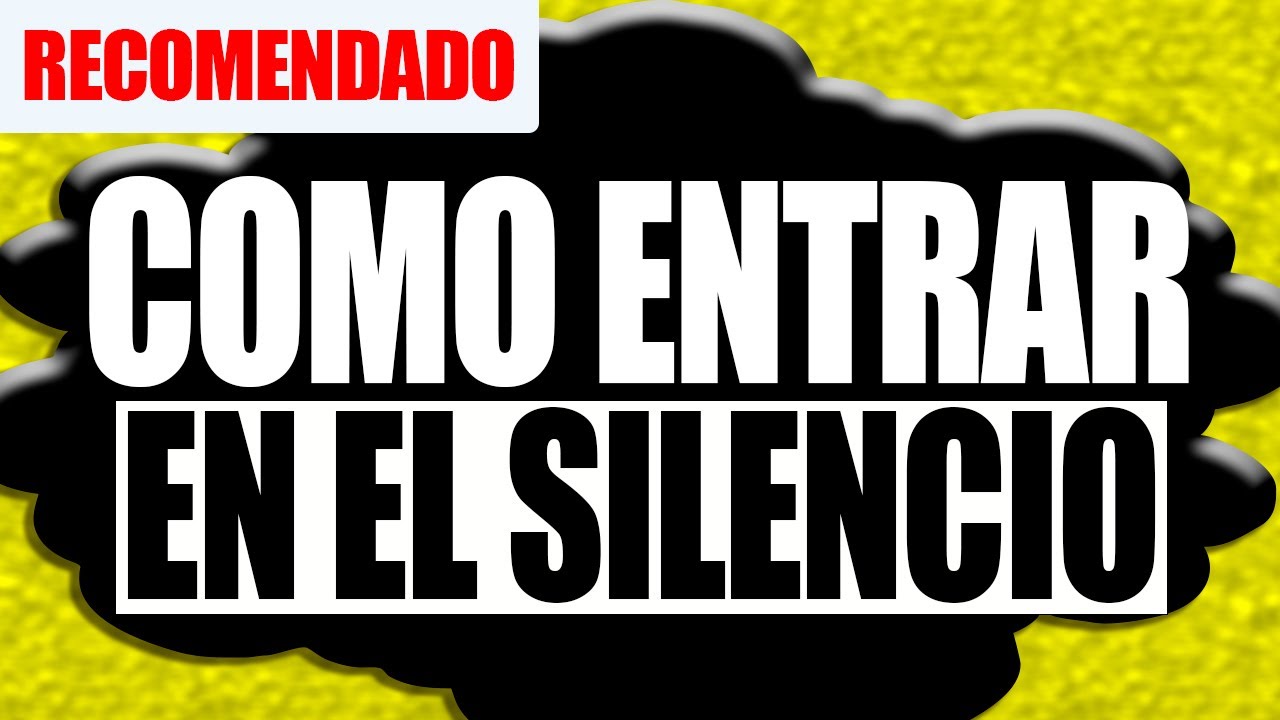 Entra en el Silencio 🔴 Advaita Vedanta ✅ Divulgacion