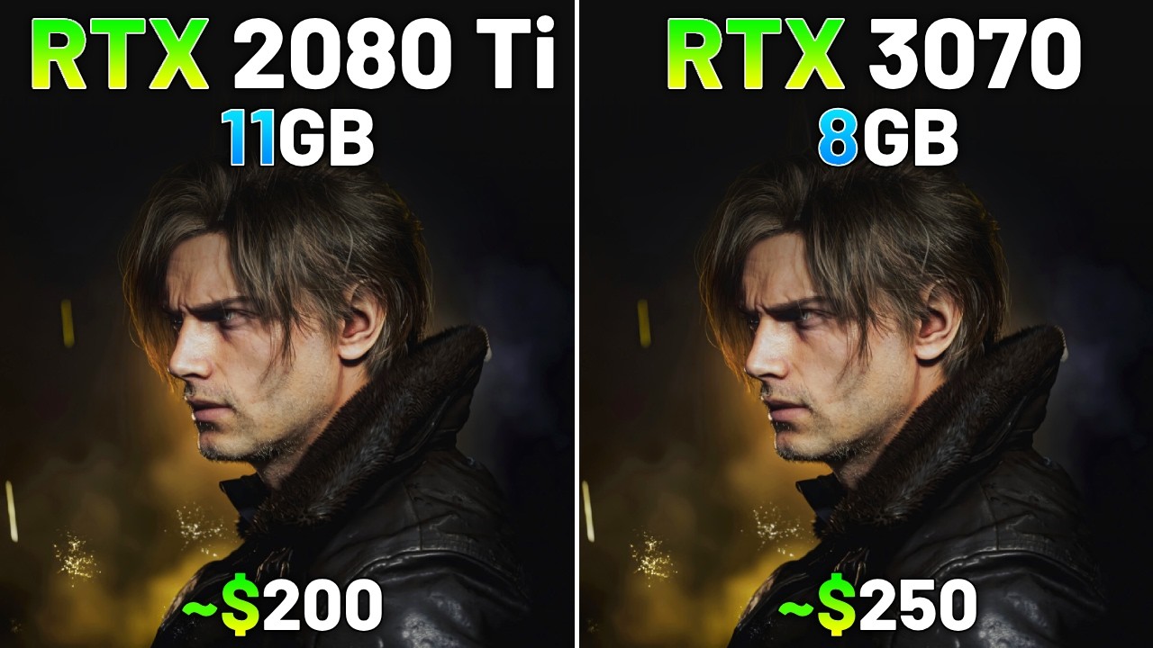 RTX 2080 Ti против RTX 3070 в 2026 году | Тест в 13 играх | 4K