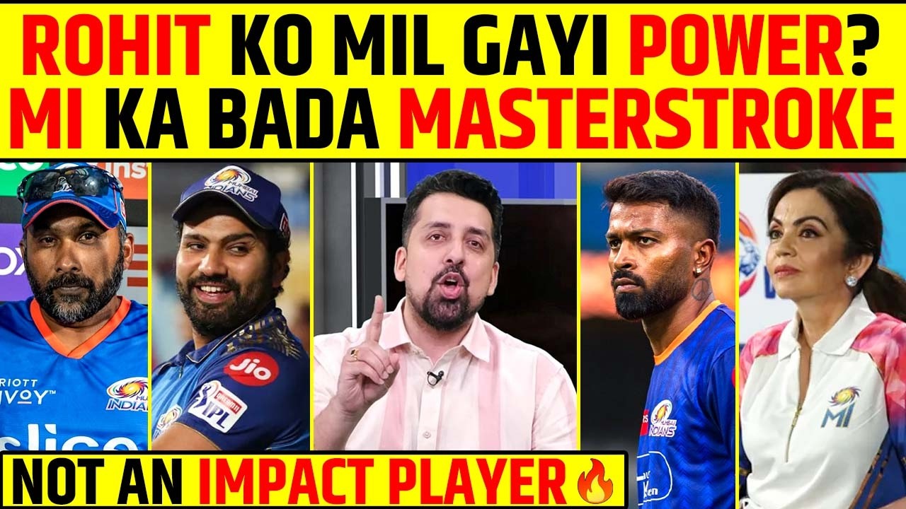 ROHIT RETURNS WITH POWER! MI STRATEGY SHOCKER | MASTERSTROKE BY MI | 🫡🔥 #mumbaiindians #rohitsharma