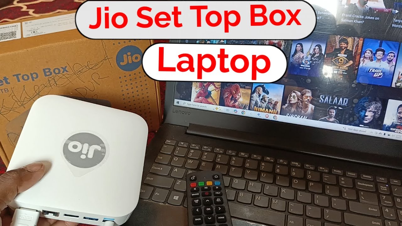 Jio TV box laptop se connect || Jio Set Top Box Installation 🇮🇳How to Setup Jio Airfiber Set Top Box