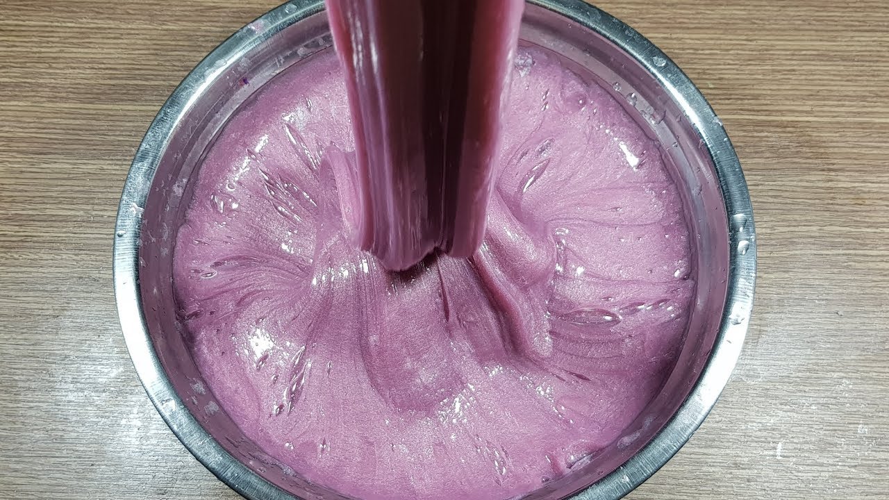 DIY How To Make Super Jiggly Water Slime Metalic, Super Watery Slime