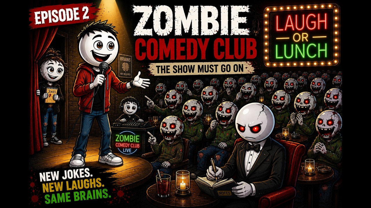 Zombie Comedy Club   Episode 2   Laugh or Lunch