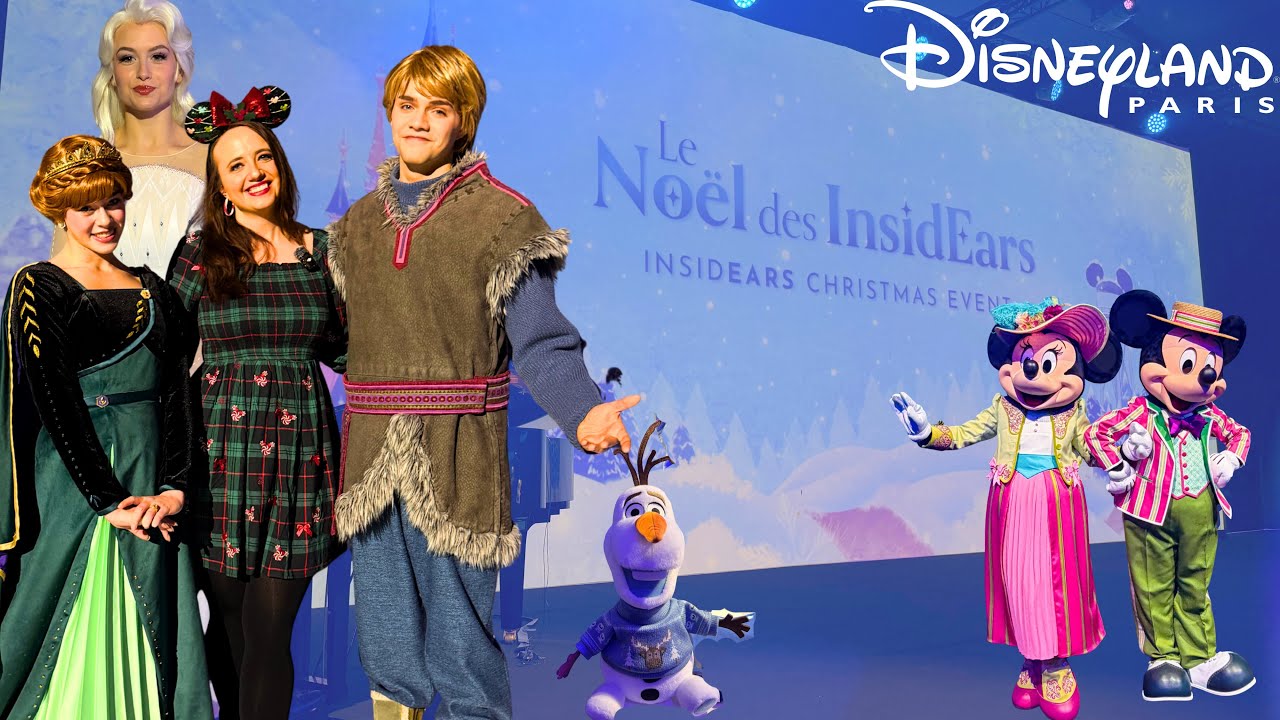 ✨ Ein zauberhafter Tag im Disneyland Paris | Insidears Weihnachtsfeier & Frozen-News