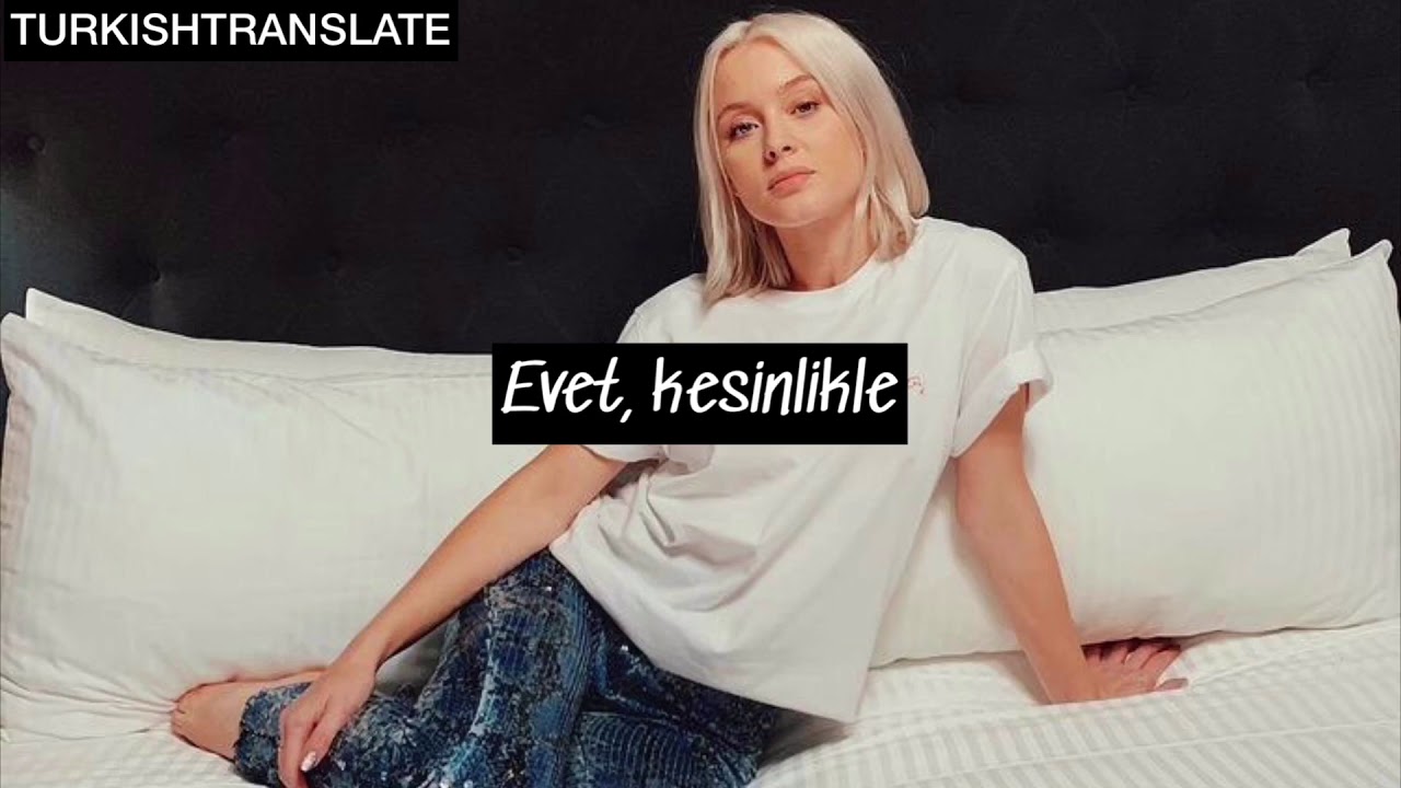 Zara Larsson - Ain't My Fault (Türkçe Çeviri)
