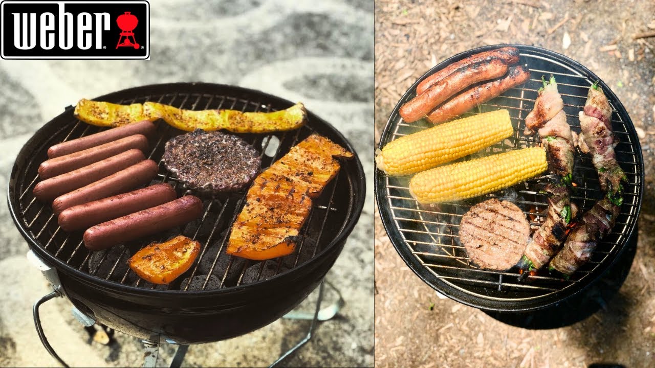 Портативный гриль Weber Smokey Joe 14 дюймов | Портативный гриль Weber Smokey | Портативный гриль...