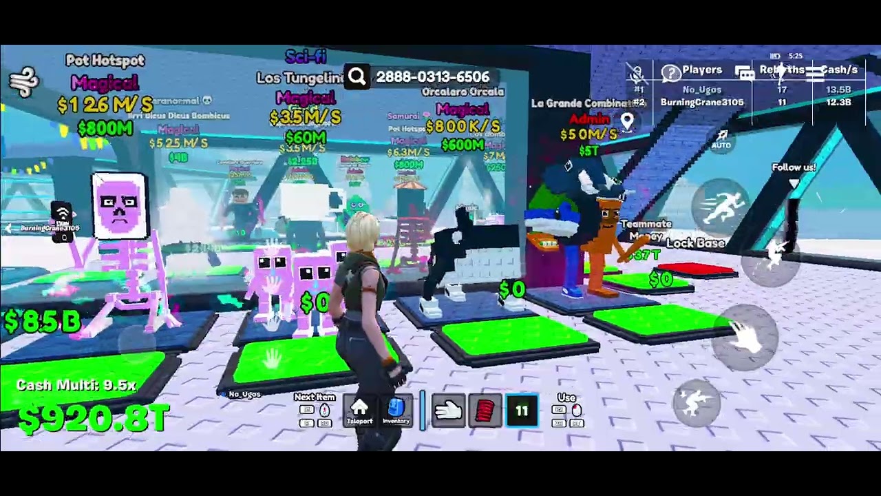 New APEX brainrots steal that brainrot duos Meowl on admin swap burning crane3105 2888-0313-6506