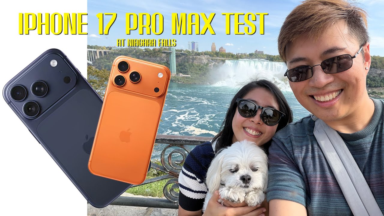 Testing the iPhone 17 Pro Max at Niagara Falls 🌊📱 | First Impressions