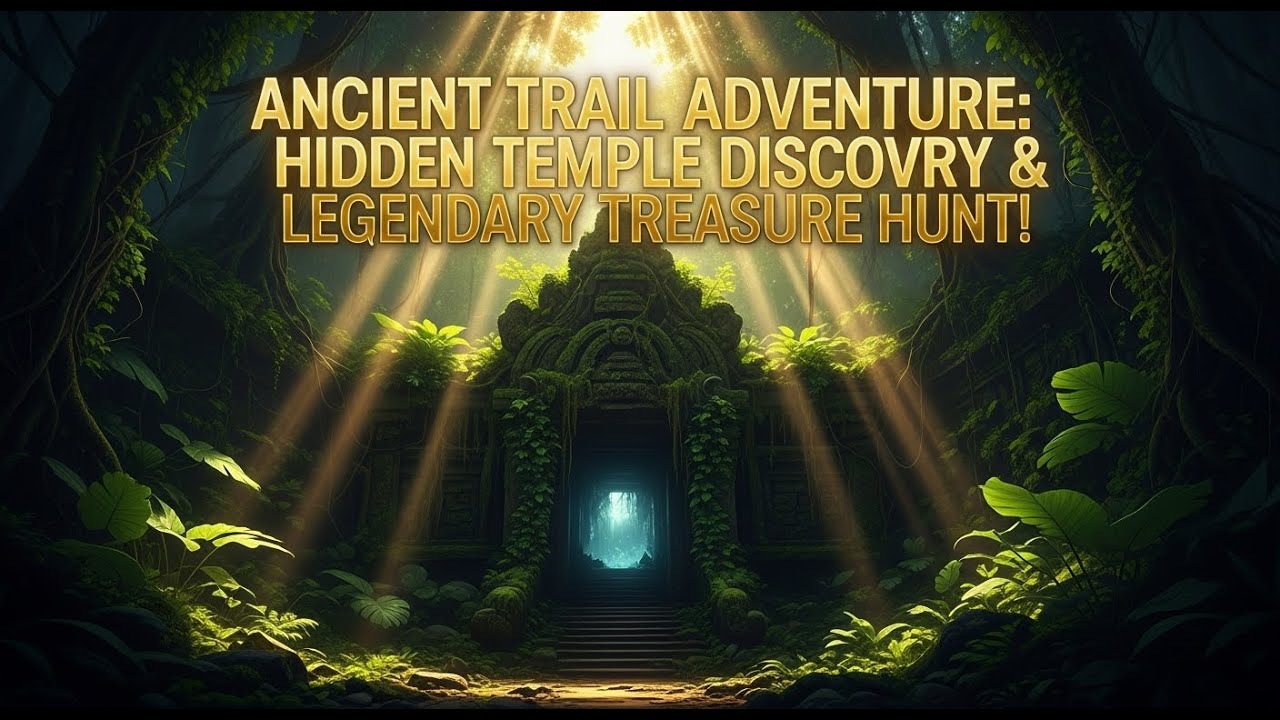 Ancient Trail Adventure: Hidden Temple Discovery & Legendary Treasure Hunt!