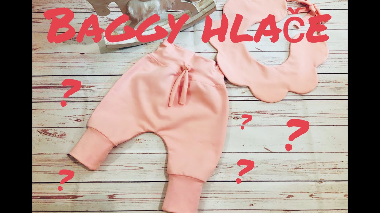 Kako se&scaron;iti baggy hlače? / How to sew a baggy pants?
