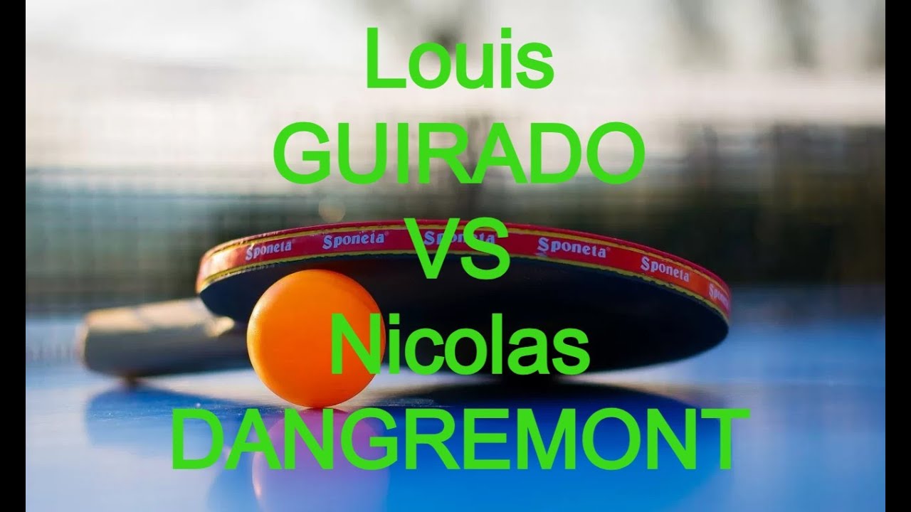 PRE-NATIONALE | VS Nicolas DANGREMONT (1866pts - AL Villecresnes TT)