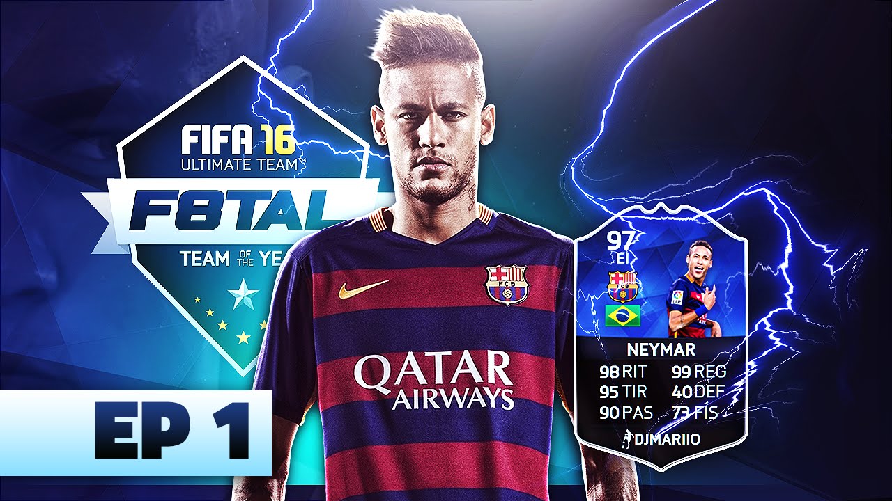 F8TAL NEYMAR TOTY | EPISODIO 1 | FIFA 16 | DjMaRiiO
