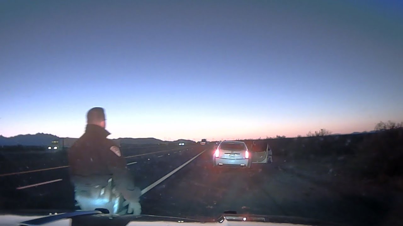 Fallen NMSP officer Darian Jarrott responds to reported assault on a child on I-10