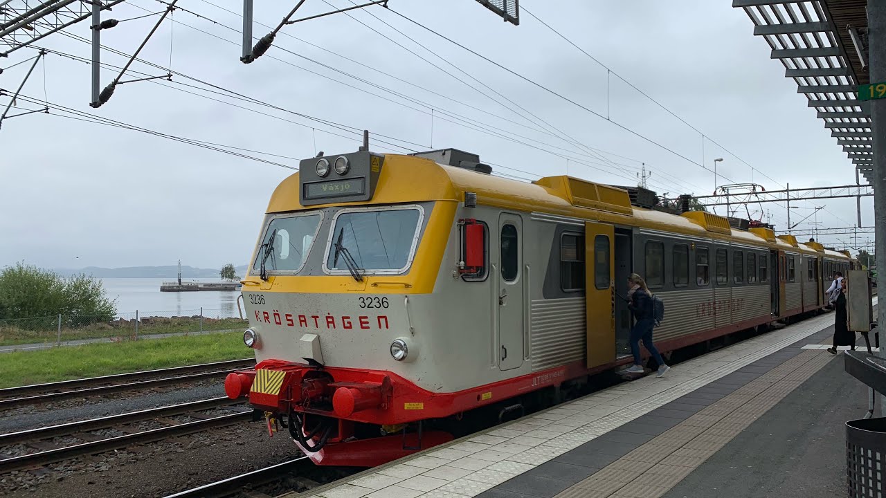 Tågresa i Småland - Del 2, X14 och renoverat Öresundståg