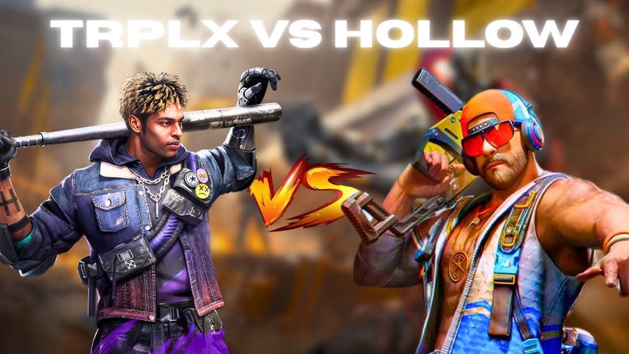 Playing against my friend @trplx_gaming001 