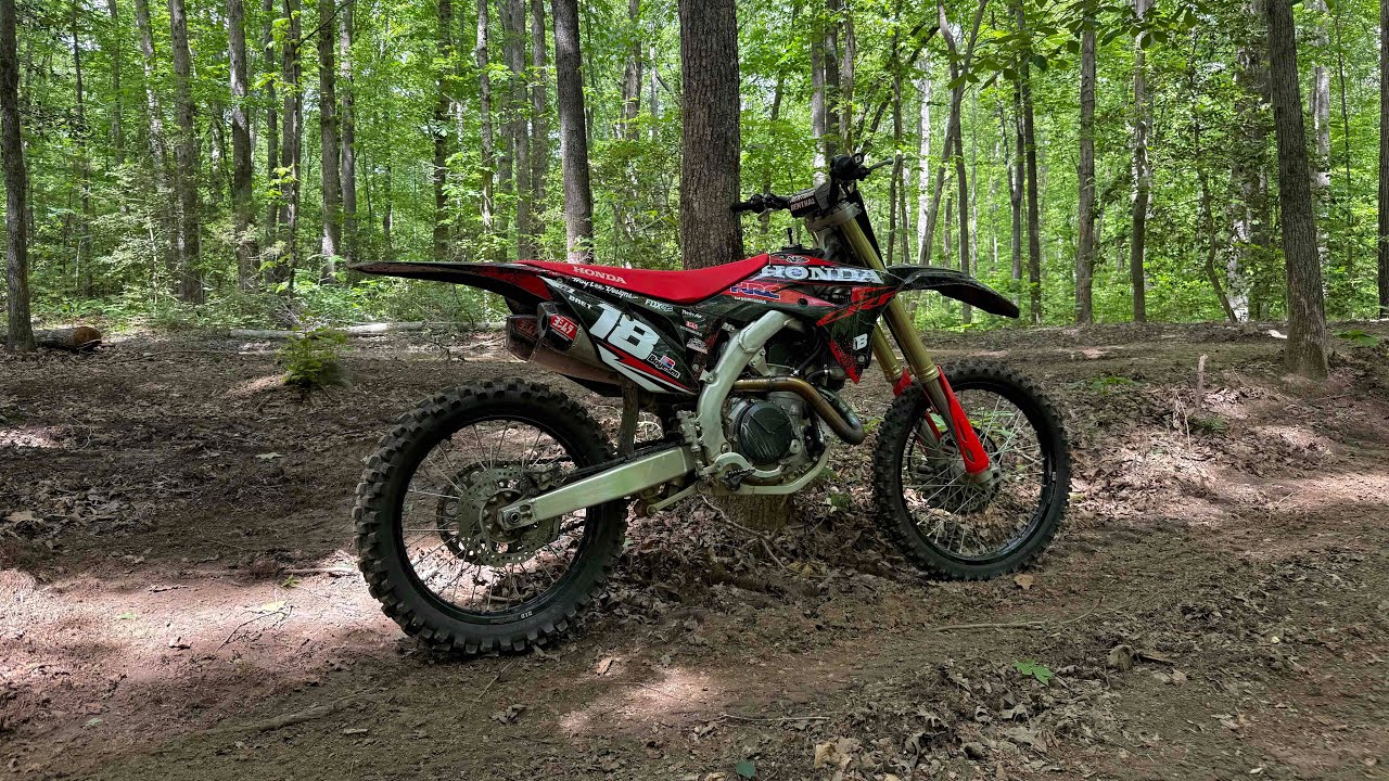 Finding Some New Trails (CRF450R Motovlog)