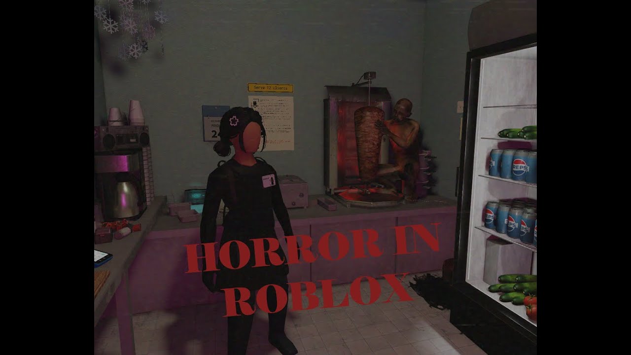 Roblox Horror Games! | Scary Shawarma Kiosk: The ANOMALY and Roadside Sushi