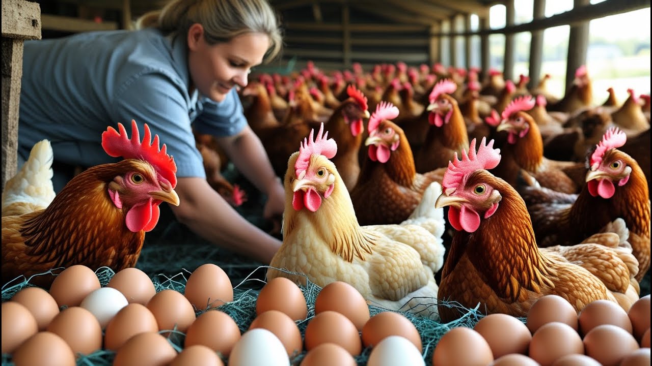 Peaceful Countryside &ndash; Egg Laying Chicken Farm