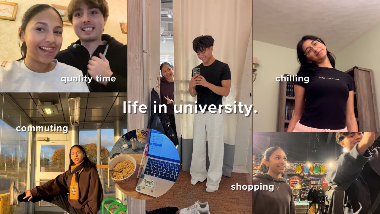 life in university vlog 🍎 💻 🛍️