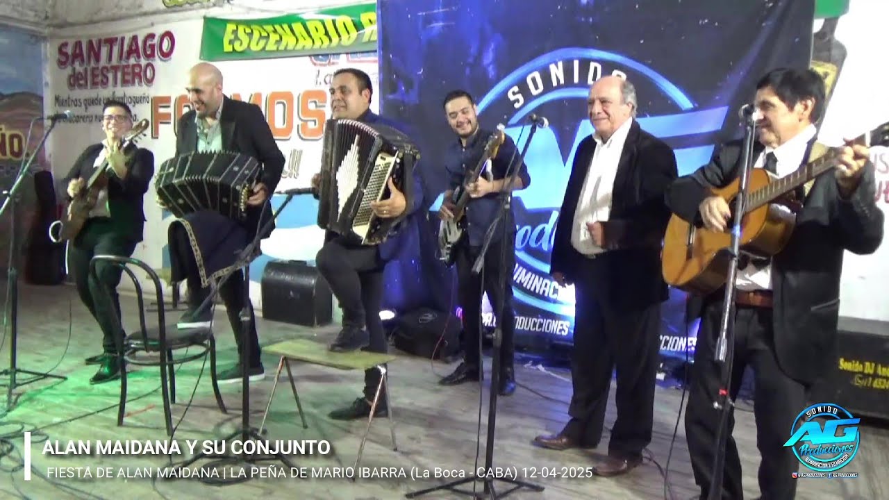 ALAN MAIDANA EN VIVO 2025 | LA PEÑA DE MARIO IBARRA (La Boca - CABA) 12-04-2025 👌😉