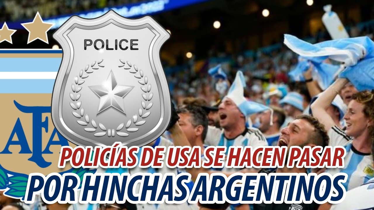 Policías infiltrados se llevan presos a los hinchas | La previa en Nueva Jersey | Argentina vs Chile
