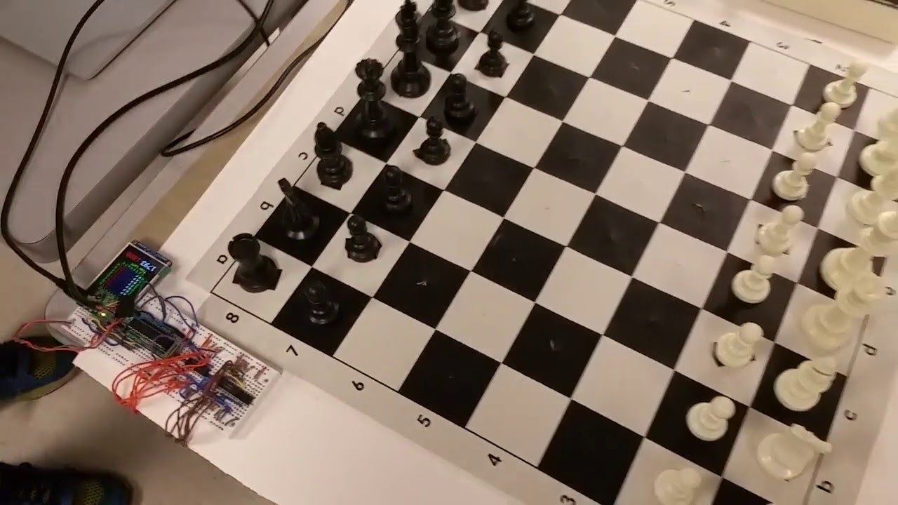 Chess board -- magnetic sensing