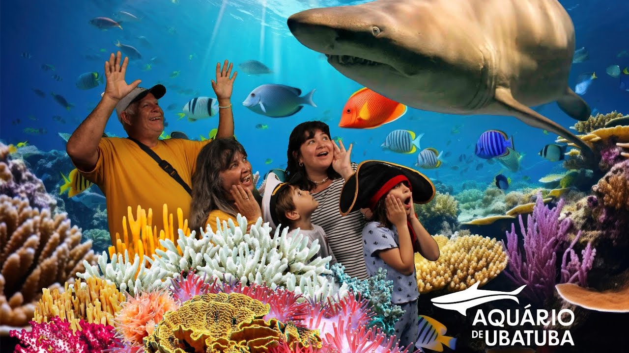 Visitamos o Aquário em Ubatuba/SP