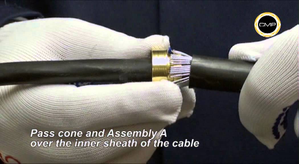 CMP Products - E1FW Cable Gland - Remote Make Off