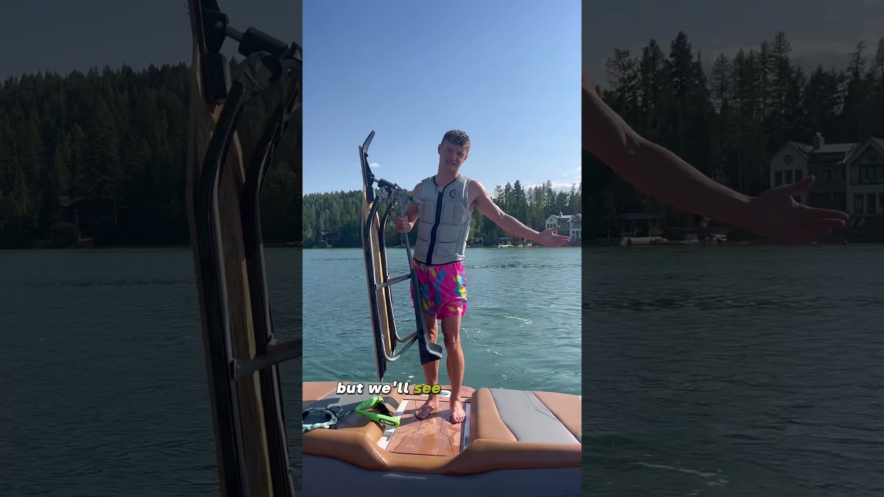 Will it Surf S3 E9🏄🏻&zwj;♂️🌊🔥 #wakesurfing #series #shorts