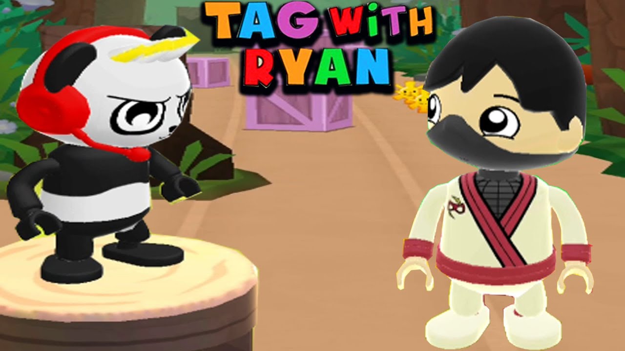 Tag With Ryan New Character Tiger Ninja Ryan vs Combo Panda Unlock New SIR RYAN!!