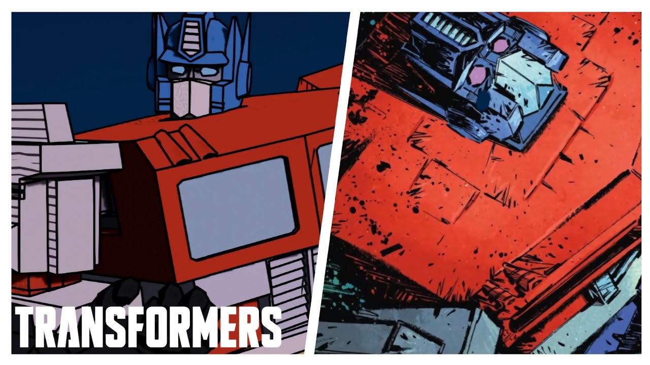 Transformers Skybound: Optimus VS Shockwave (animation)