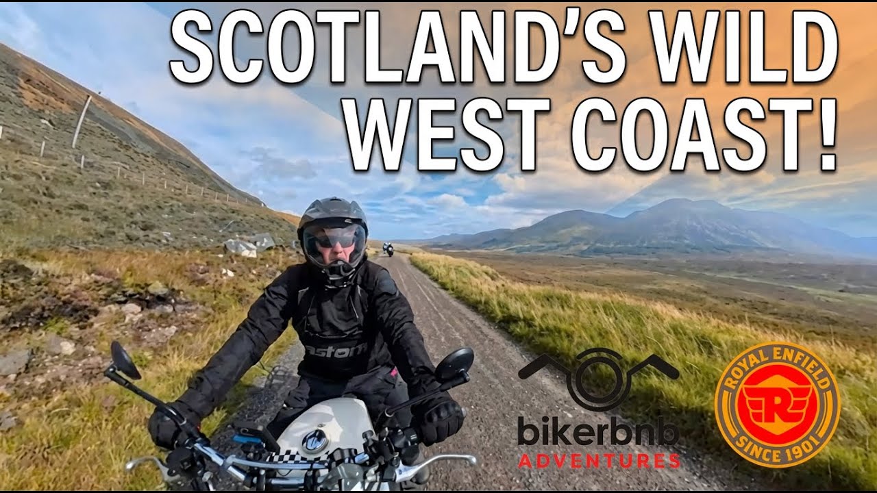 Otherworldly Scotland: NC500 West Coast on a Motorcycle