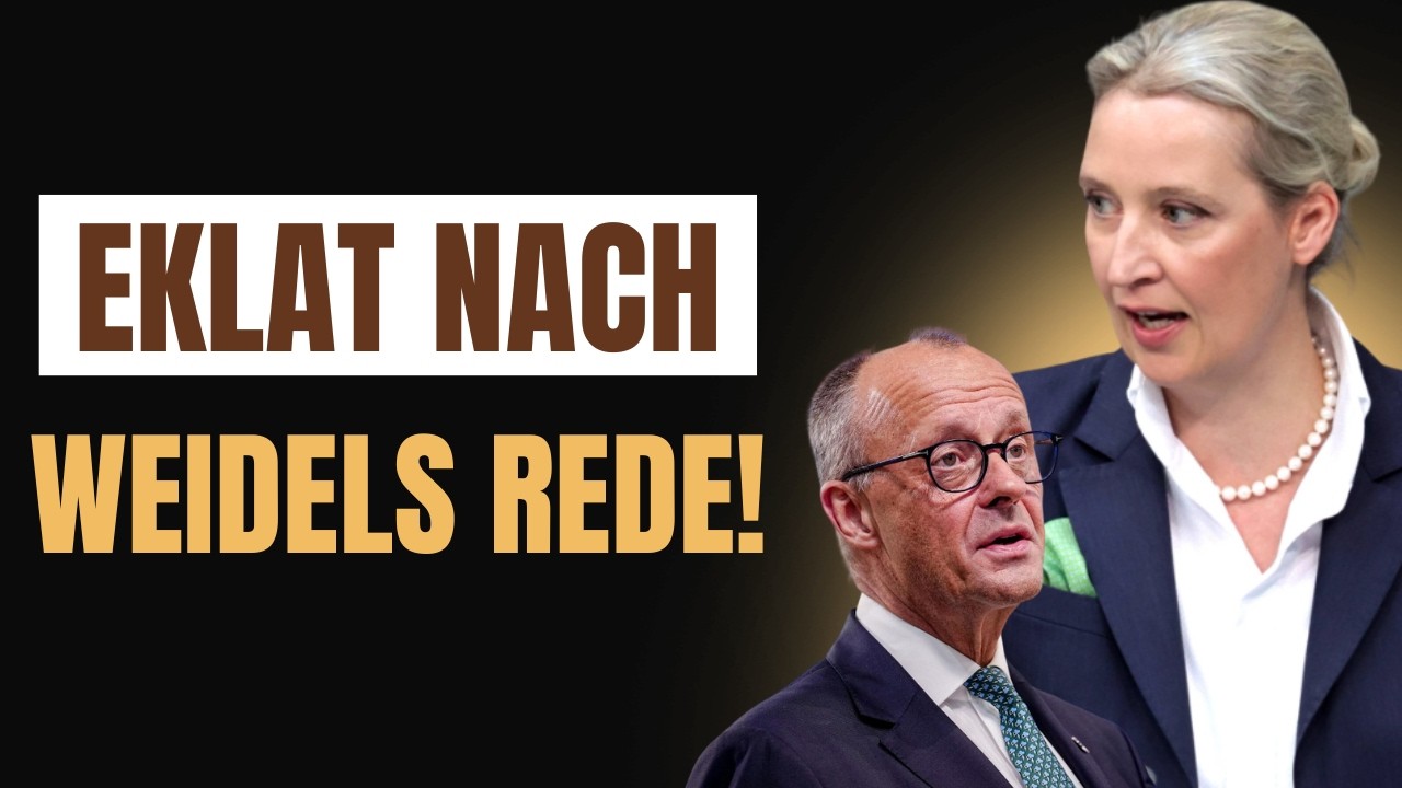 Politisches Beben im Bundestag – Weidels Rede löst Skandal bei der Regierung aus
