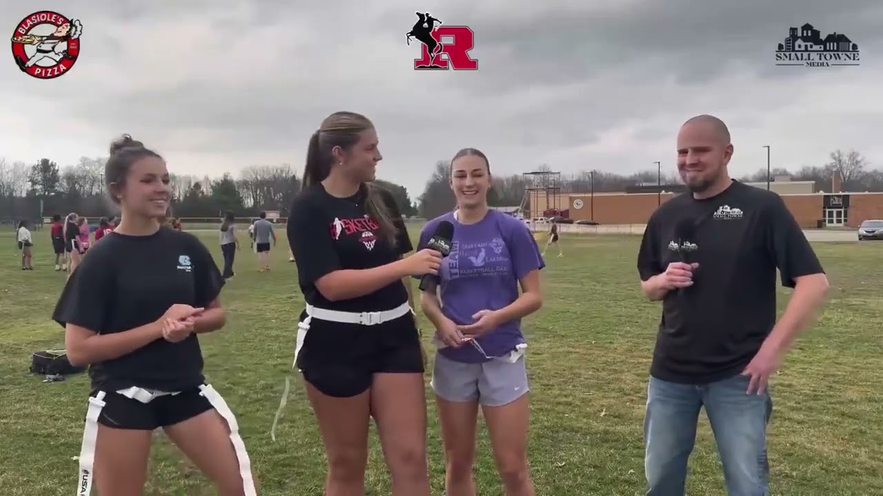Roosevelt Rough Riders Girls Flag Football Preview: Grace Schoenberger, Claire Vandamme, Lindsay