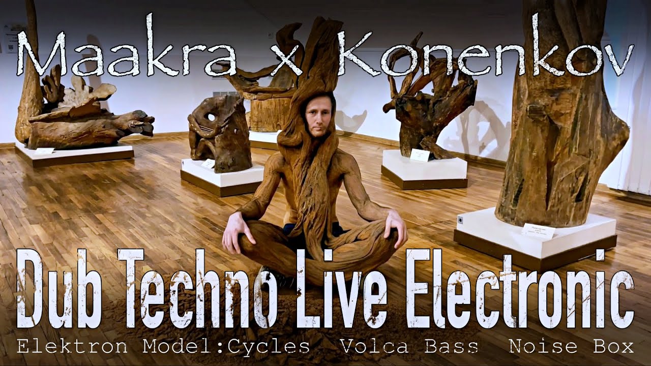 Konenkov Dub Techno Live // Музей Конёнкова Живой Даб // Model Cycles // Volca Bass // Noise Box