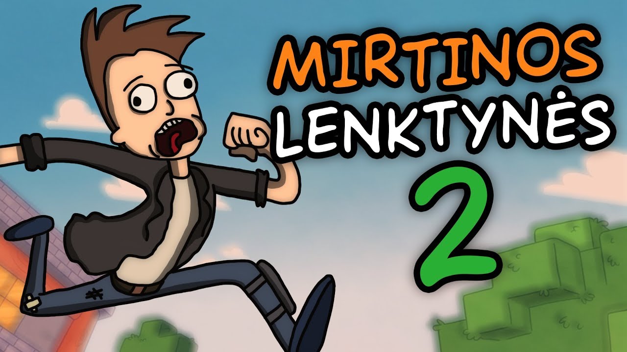 MINECRAFT MIRTINOS PARKOUR LENKTYNĖS 2!