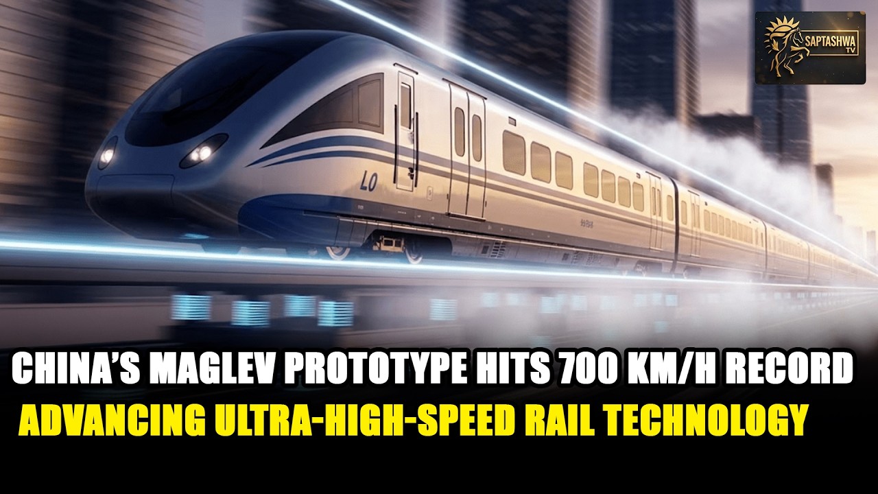 China&rsquo;s Maglev Prototype Hits 700 km/h Record, Advancing Ultra-High-Speed Rail Technology