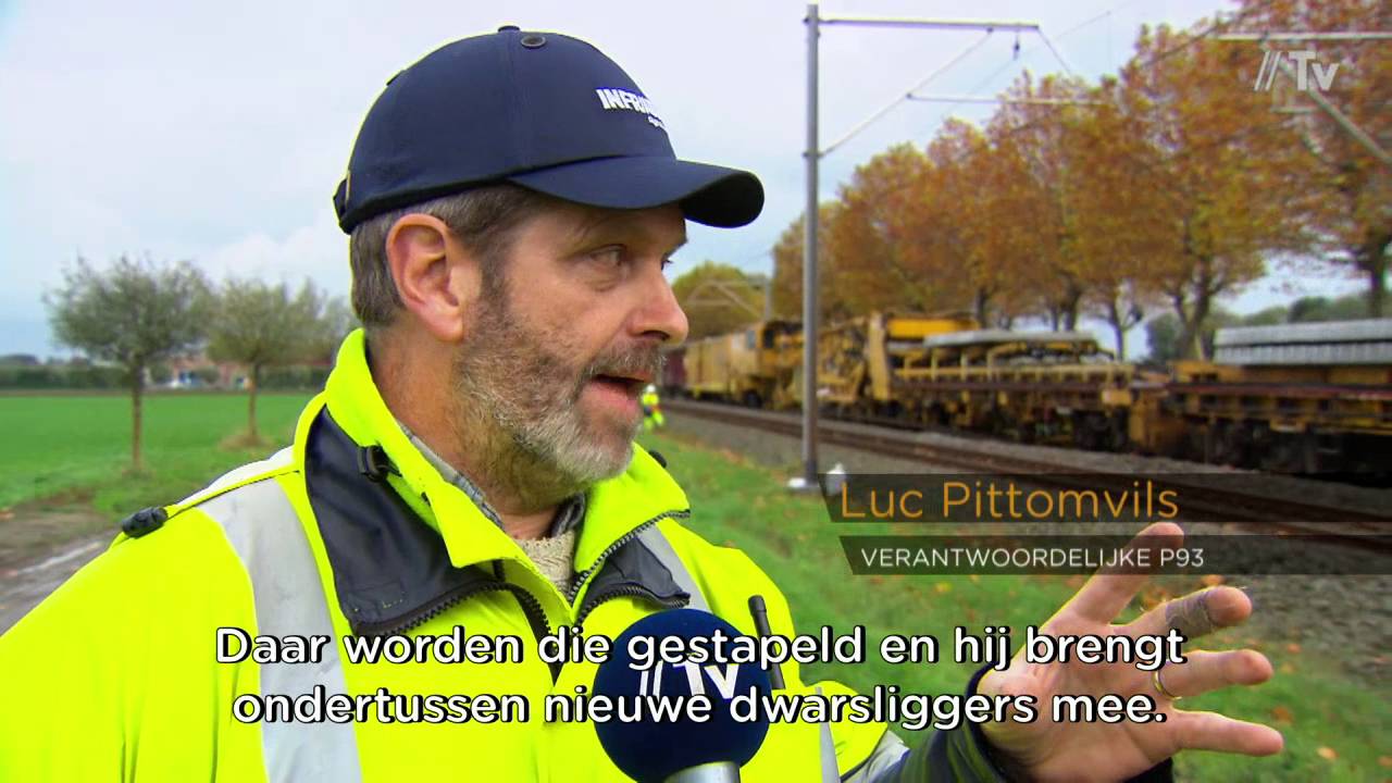Onze werftrein in volle actie