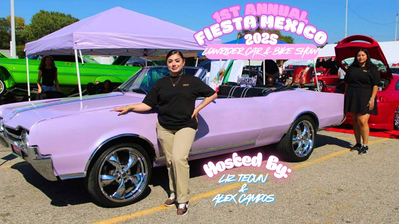 1st Annual Fiesta Mexico Lowrider Car & Bike Show 2025 in Grand Rapids, MI