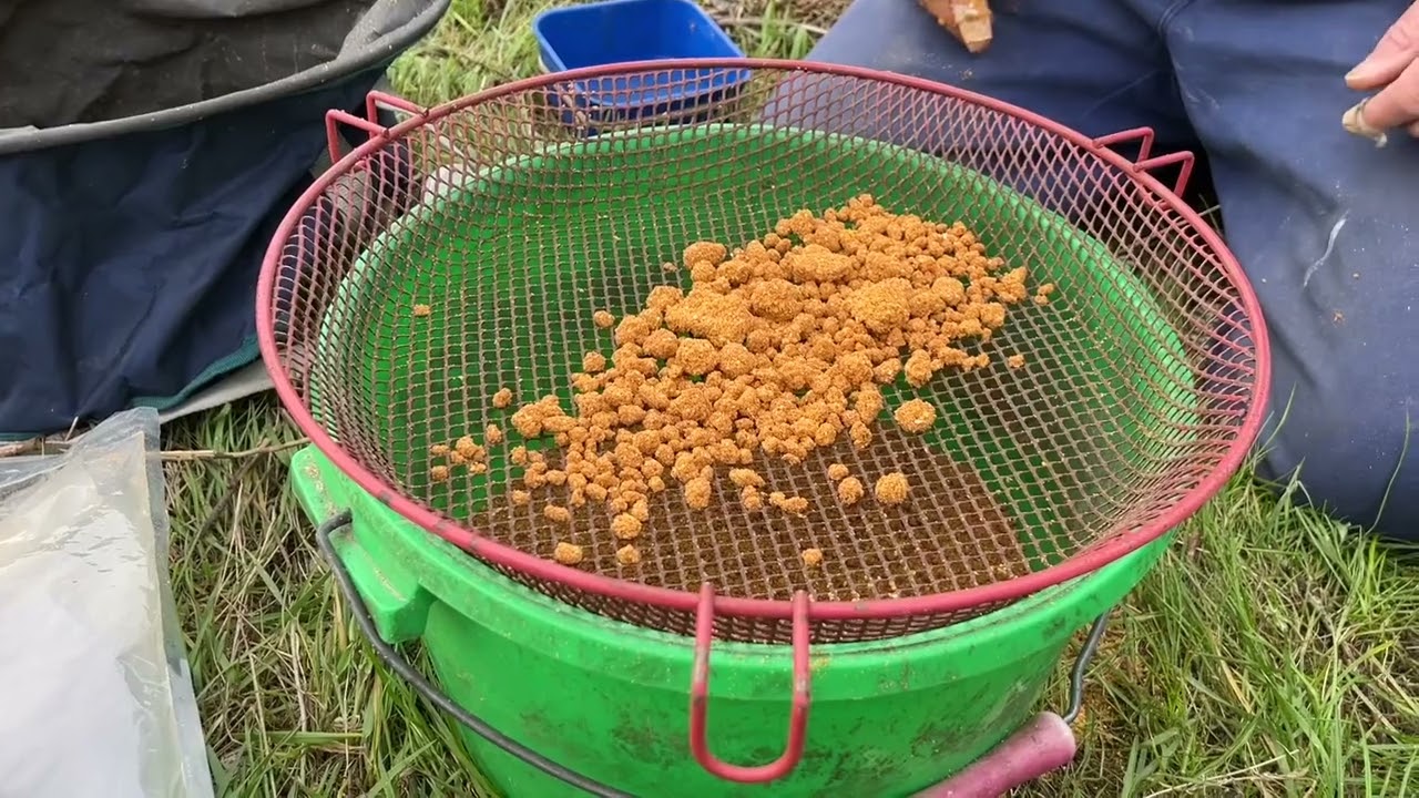 Hoe maak ik Feedervoer klaar voor de Waal ?