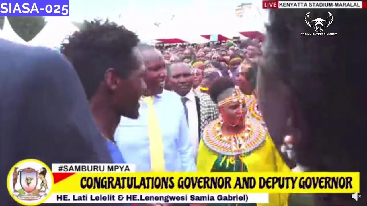 Swearing in of Governor and Deputy Governor - Samburu County