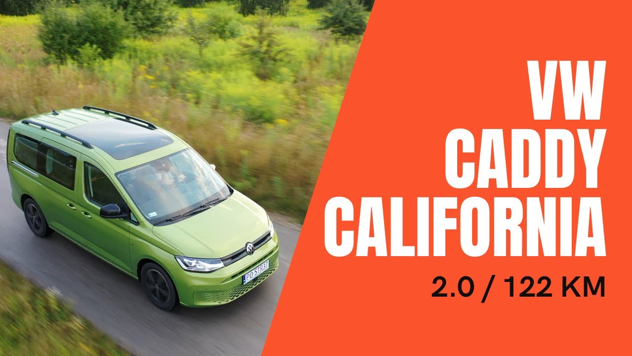 Świetny patent na biwak albo festiwal - VW Caddy California