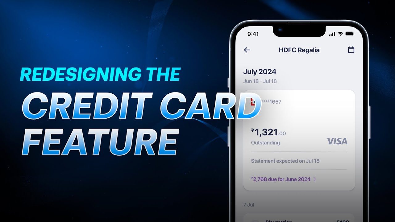 Redesigning the CREDIT CARD Feature of the Fold Money App