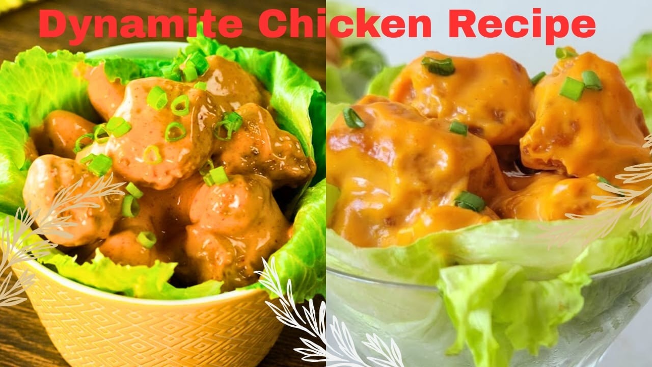 Dynamite Chicken Tender Recipe |Restaurant Style Dynamite Chicken |TastyTemptations byrabia