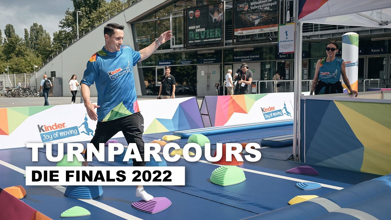 Turnparcours bei Die Finals 2022 | kinder Joy of Moving