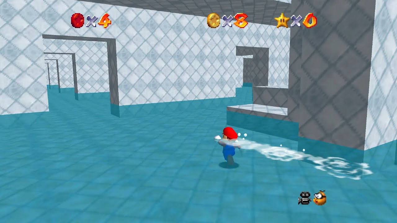 The Poolrooms by pikayume - Mario Builder 64