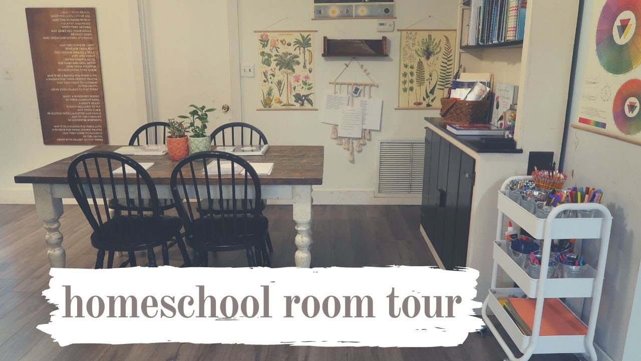 HOMESCHOOL ROOM TOUR || BACK TO SCHOOL 2020