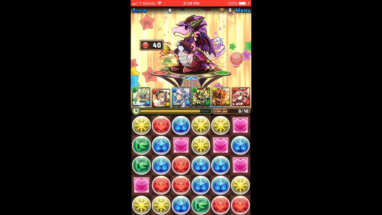 Puzzle and Dragons 7th REMDra Fever! - No Dark - Fast Fire Clear
