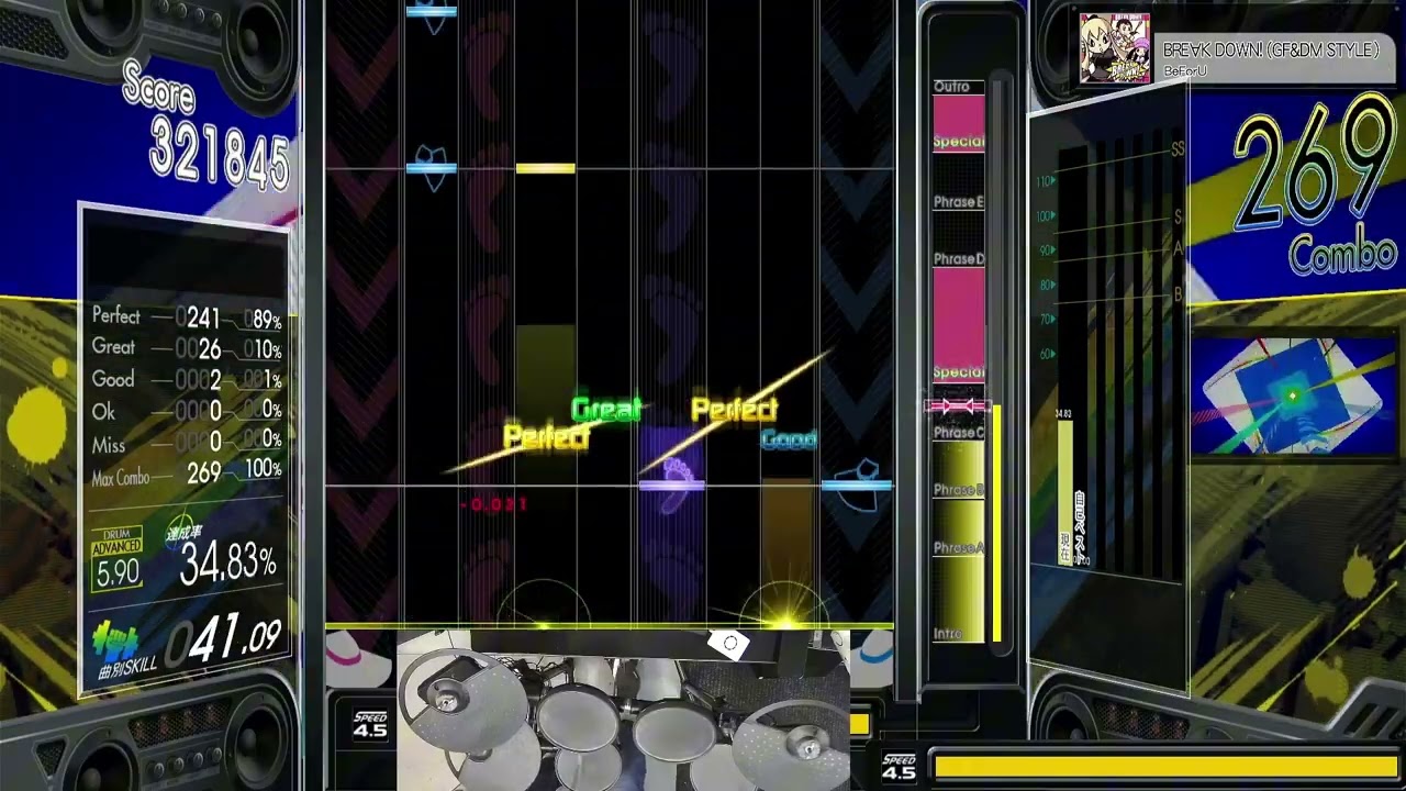 Gitadora Break Down ADV Drums