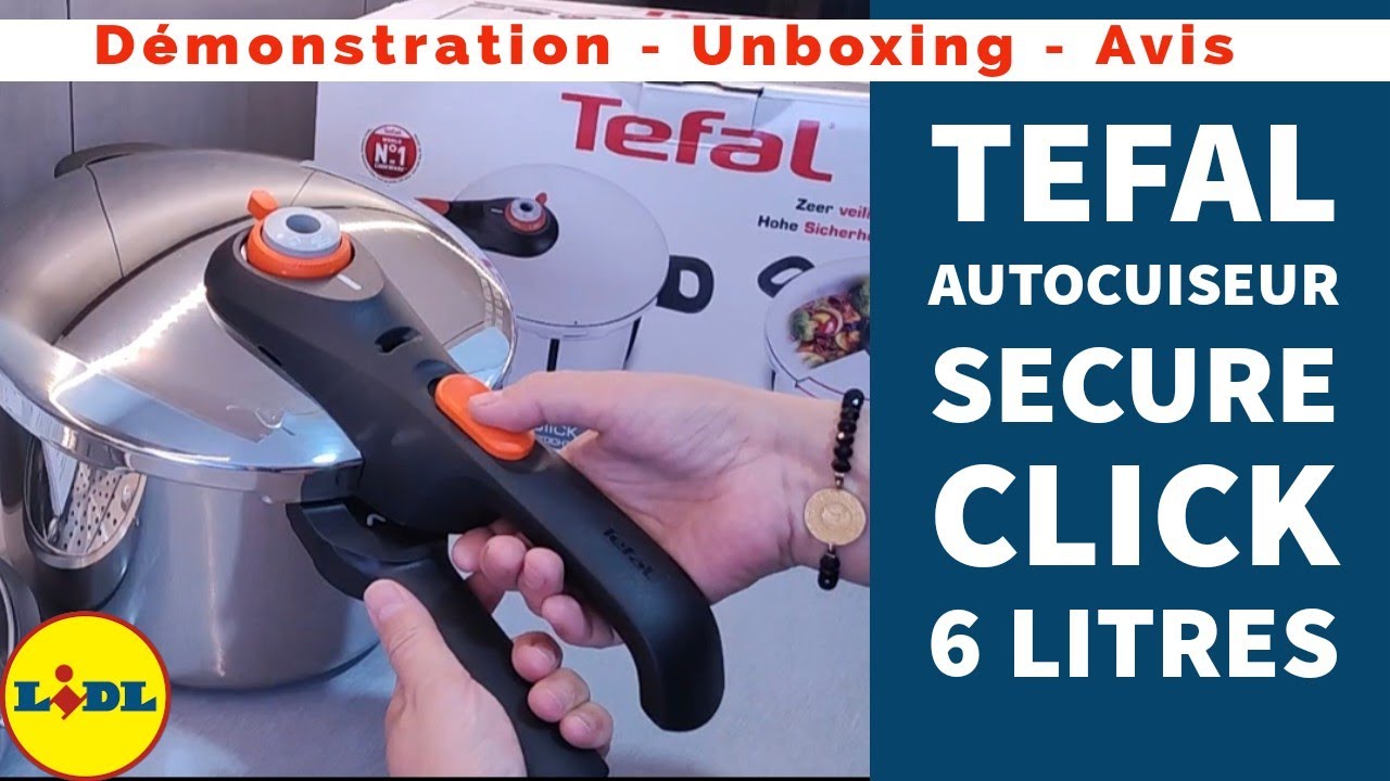 Tefal Autocuiseur Lidl 6 litres - Avis Démonstration Unboxing #tefal